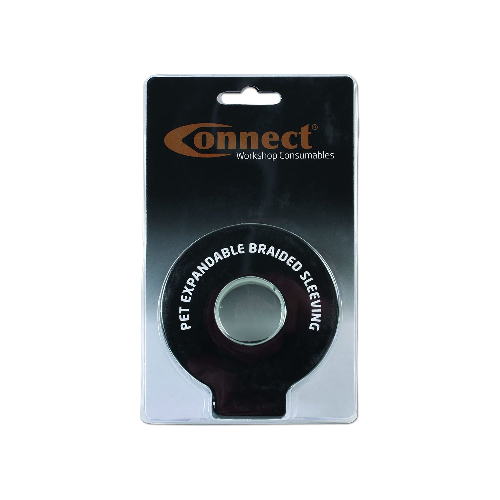 Connect Expandable Braided Sleeving 12mm 5m coil in a clam blister 37111