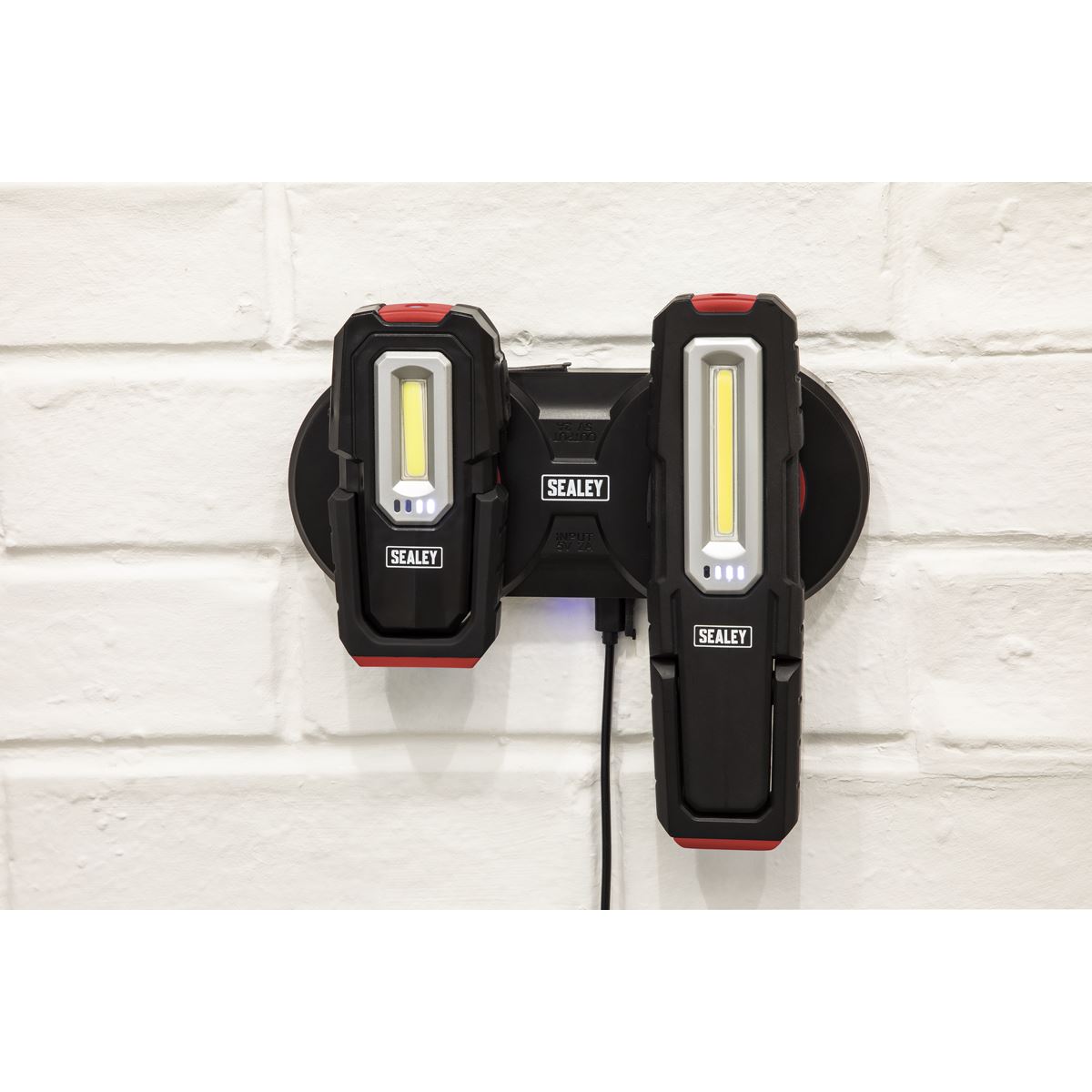 Sealey Wireless Charging Base Double 5V⎓2A