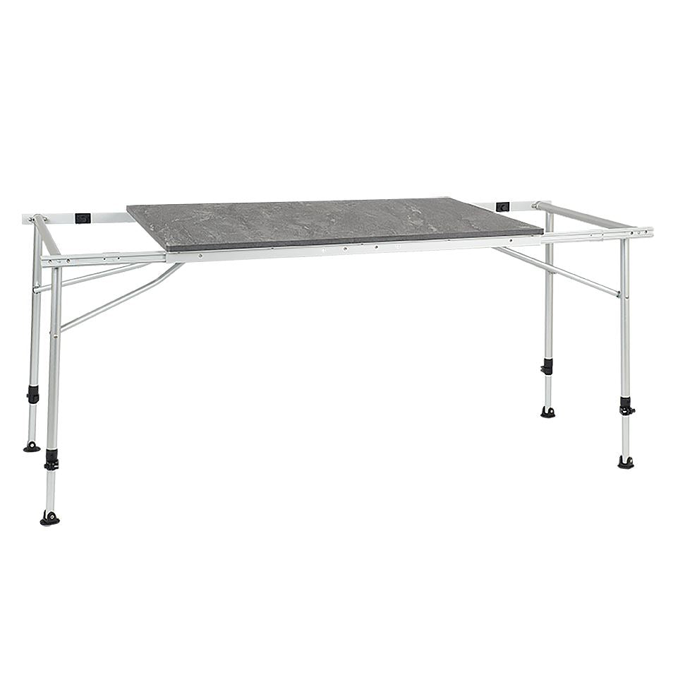 Travellife Sorrento table extendable honeycomb dark grey 180 Gris Fonce