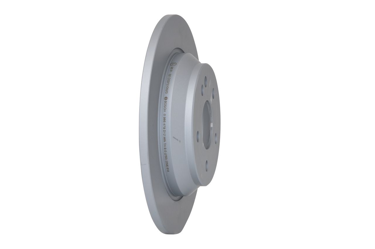 Bosch 2 x Solid 300mm Brake Disc 0986479D12