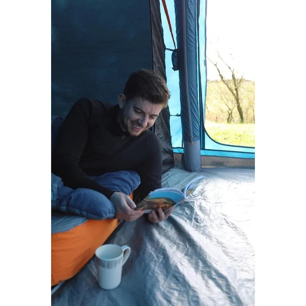 Vango Shangri-La II 15 Grande 15 Grande Cloud Grey / Orange Self Inflating Sleep Mat