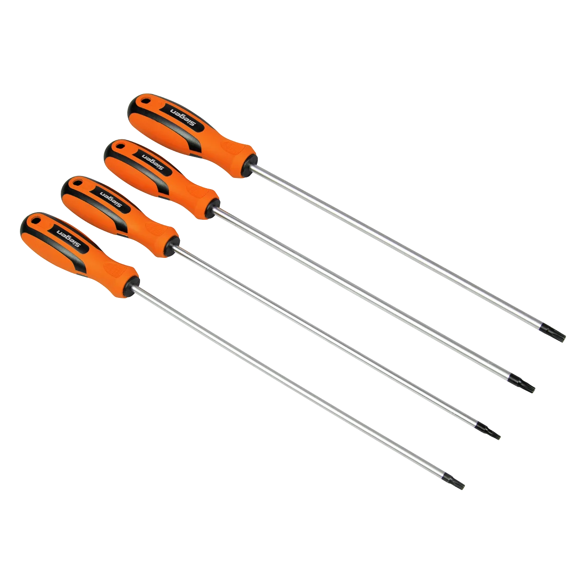 Sealey Siegen Screwdriver Set 4 Piece T15-T30 250mm