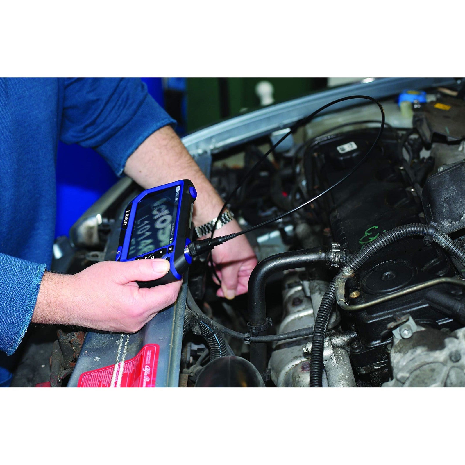 Laser Portable 5" Screen Inspection Camera 7604