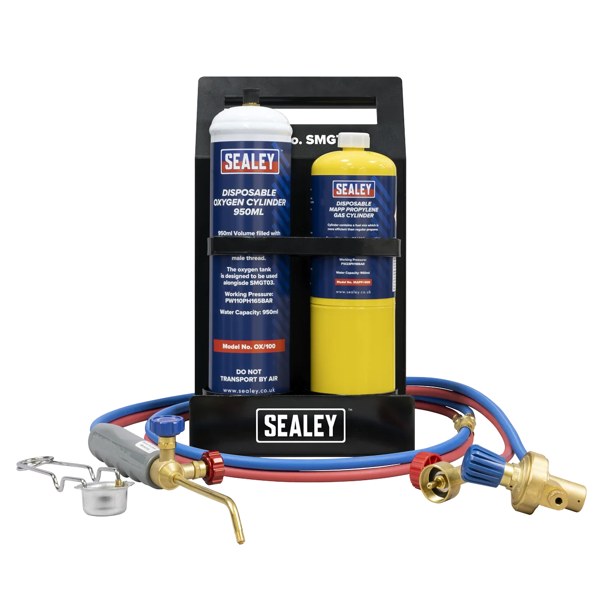 Sealey MAPP Gas & Oxygen Brazing Kit Model SMGT03 2.3kg