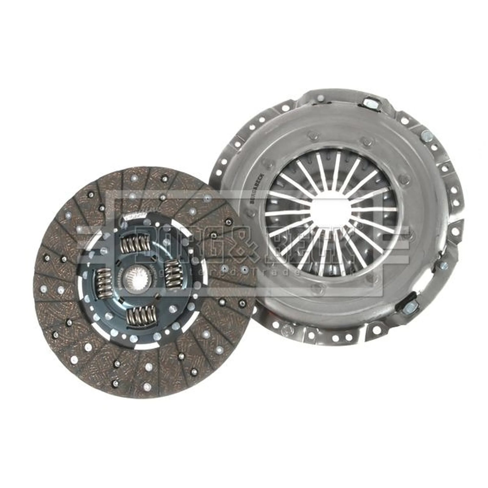 Borg & Beck Clutch Kit Set 3pc 270mm HK2776