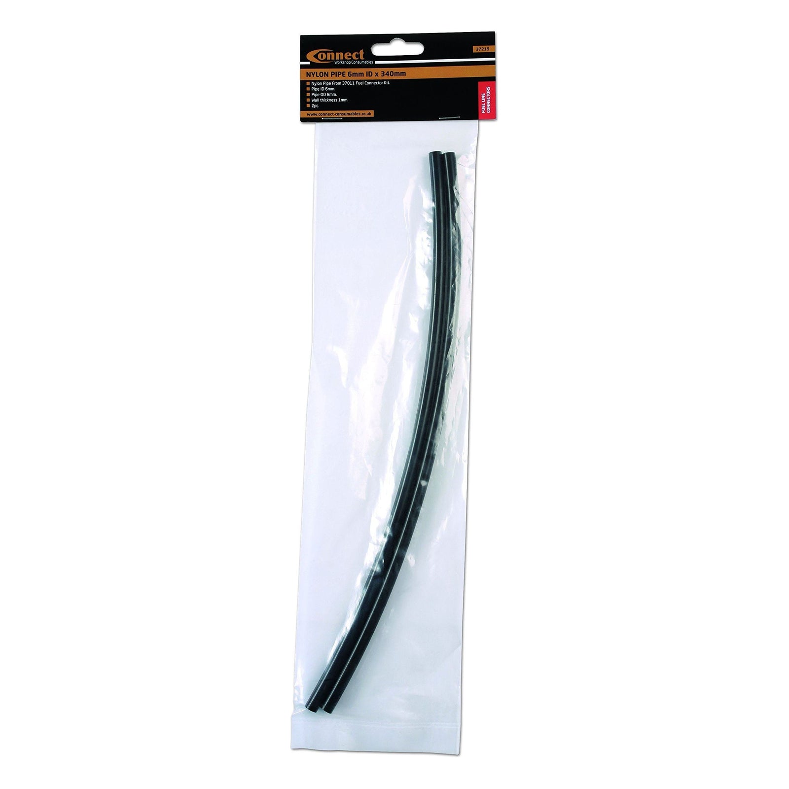 Tool Connection Nylon Pipe 6mm ID X 340mm 2pc 37219
