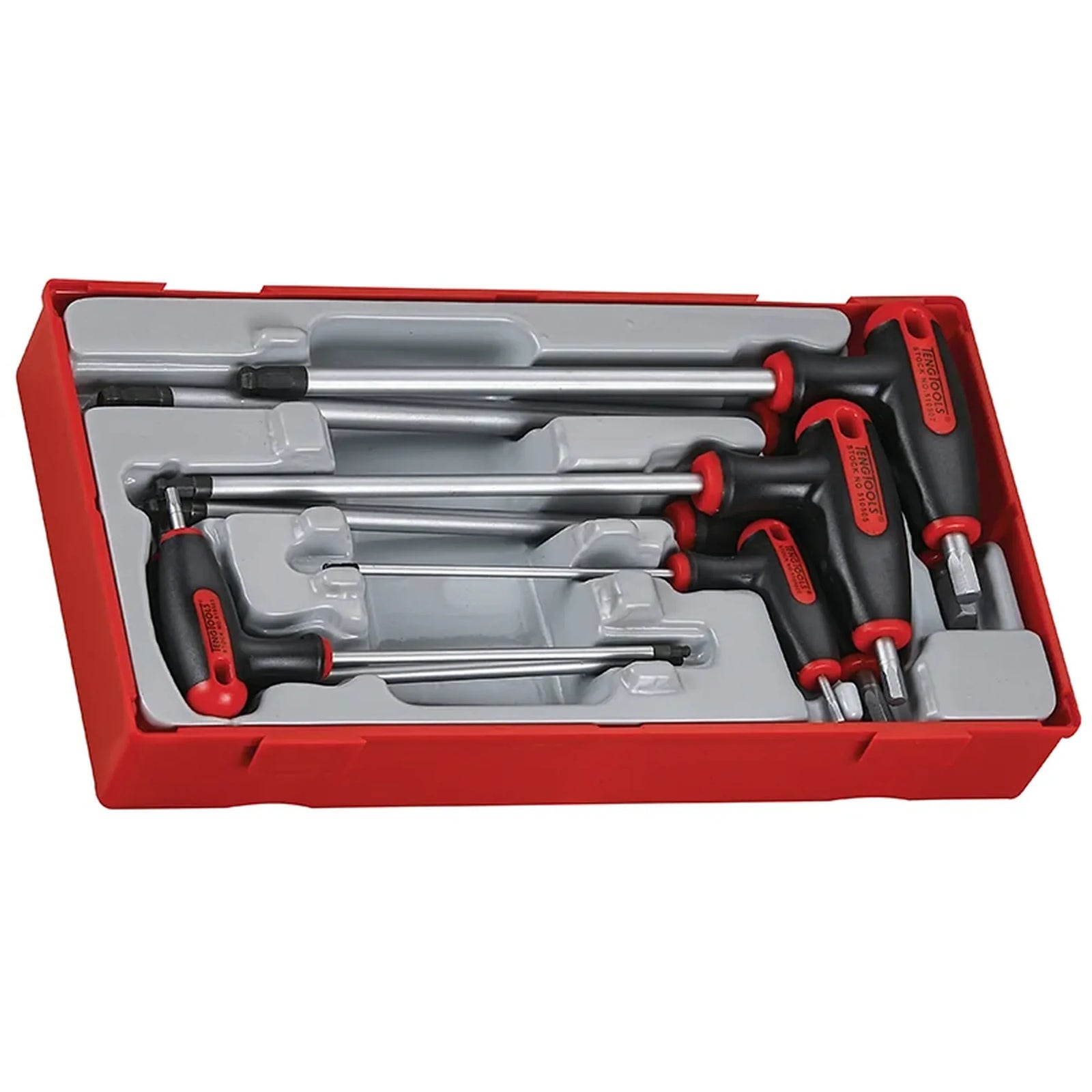 Teng TTHEX7 Metric Hex T-Handle Driver Set, 7 Piece - TTHEX7