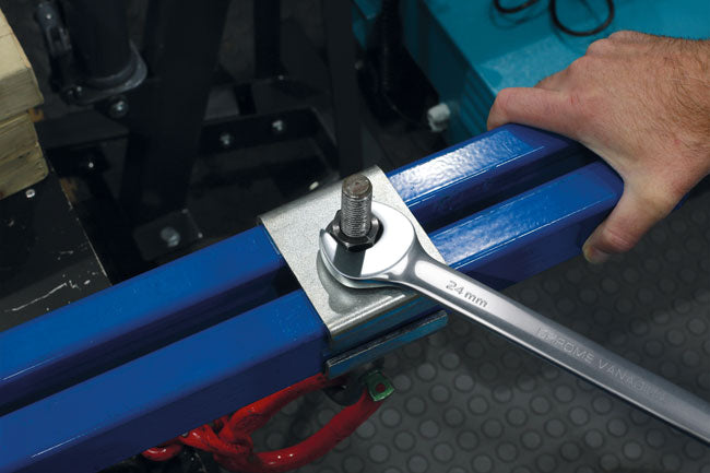 Laser Ratchet Ring Combination Spanner Set 20 - 32mm - 7pc