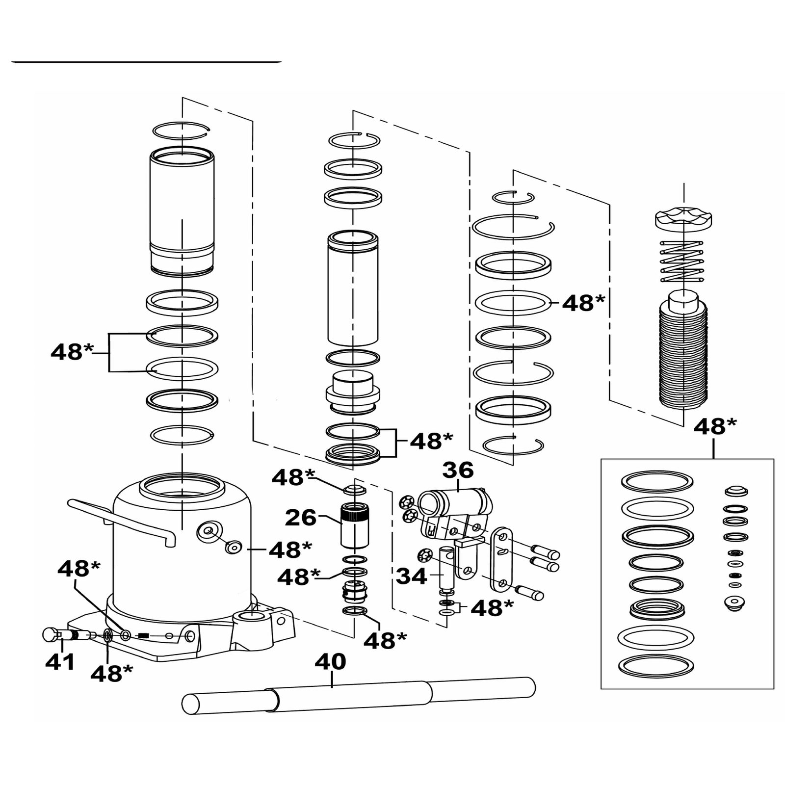 Sealey Release Valve PTBJ12S-41