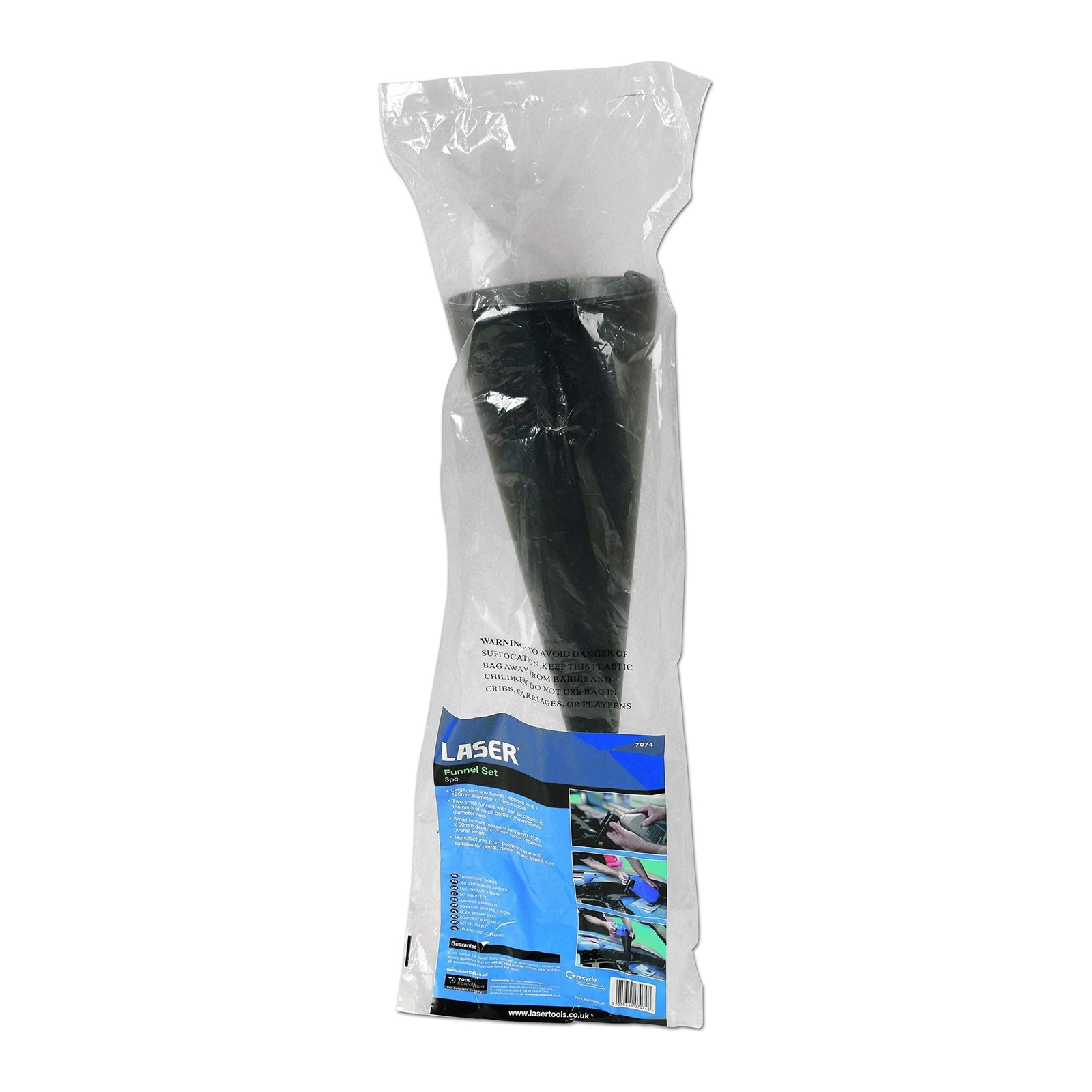 Laser Funnel Set 3pc 7074