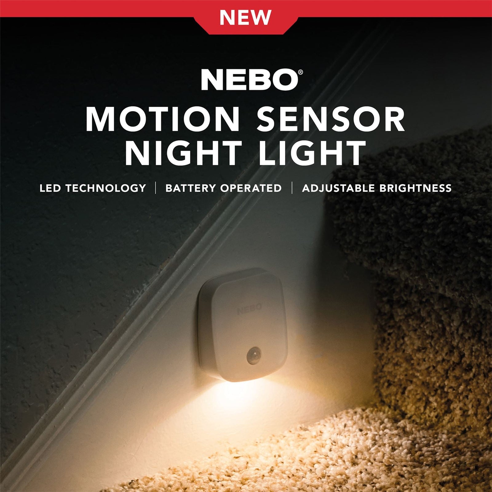 Motion Sensor Light (3 pack) NEB-WLT-0026-G