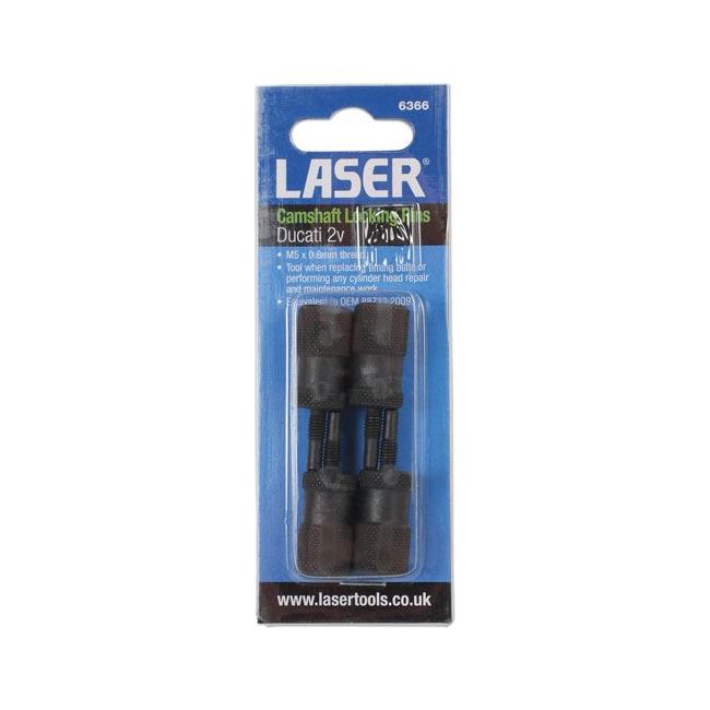 Laser Camshaft Locking Pins - for Ducati 2V 6366