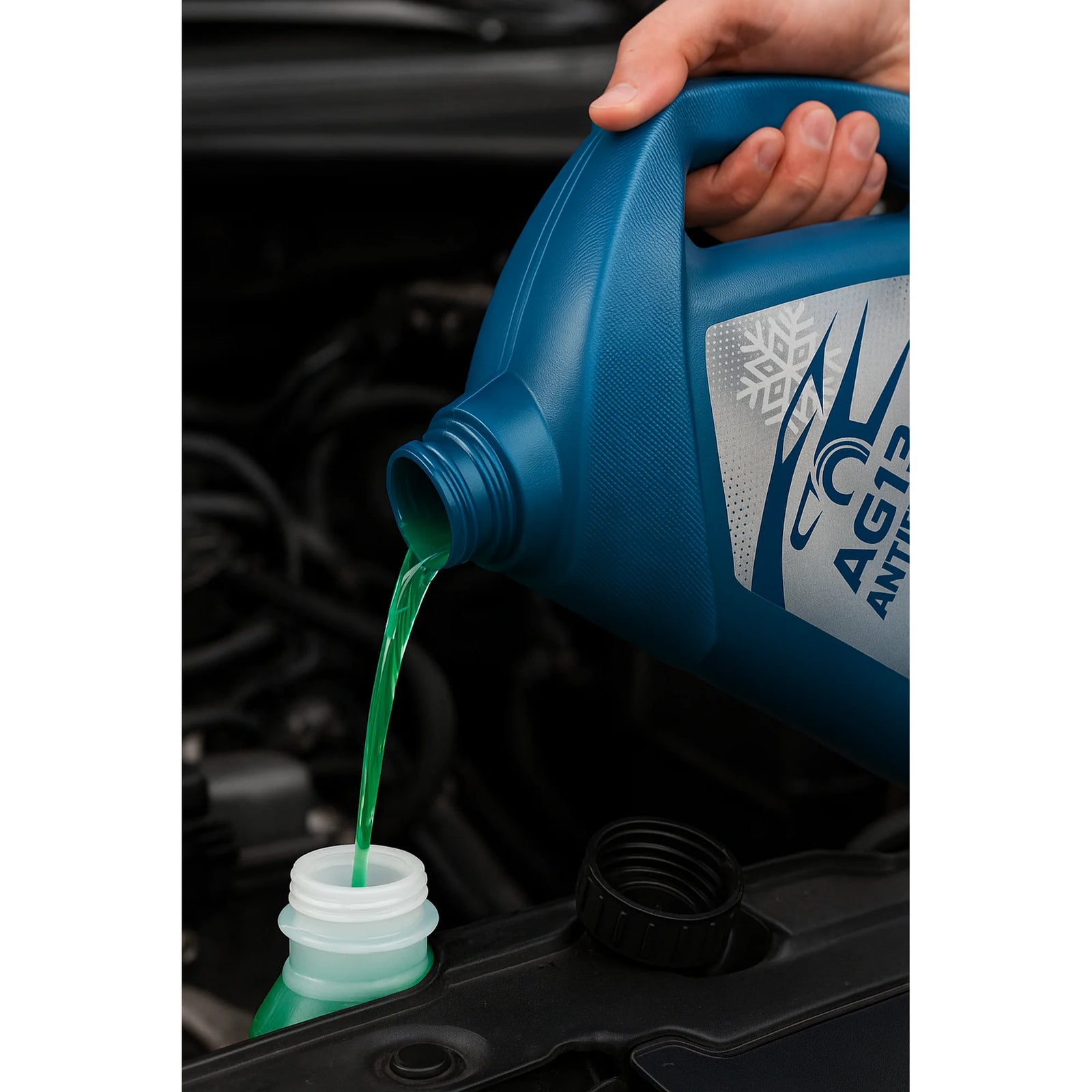 MANNOL AG13 Concentrated GREEN ANTIFREEZE COOLANT 5 L German Hi Spec - MN4113