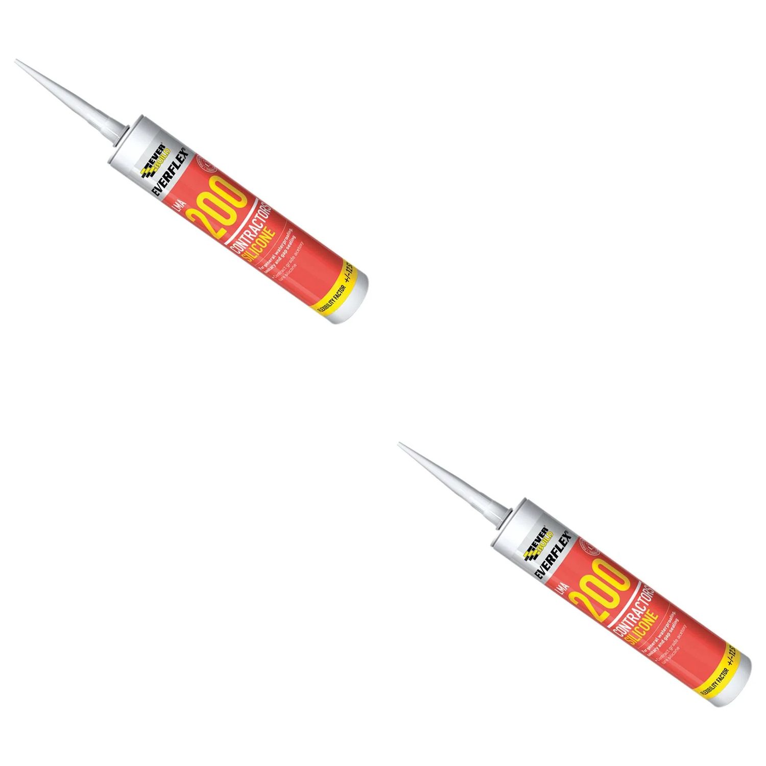 Everbuild Sika Everflex® LMA 200 Contractor's Silicone 295ml Black - 880151
