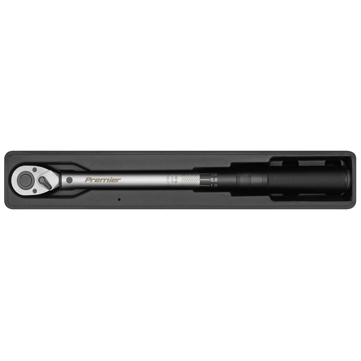Sealey Premier Premier Micrometer Style Torque Wrench 1/2"Sq Drive 40-210Nm