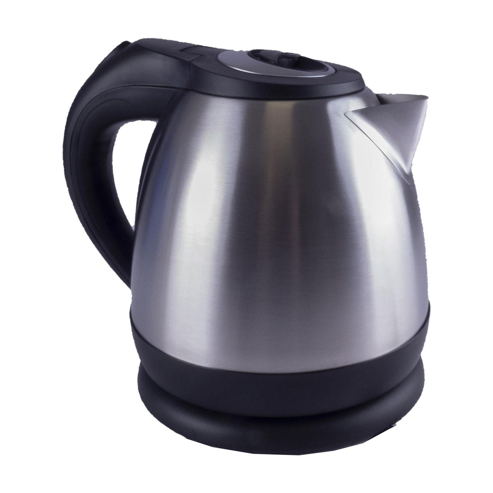 Silver Chrome Low Power 1.2L 750W Cordless Kettle