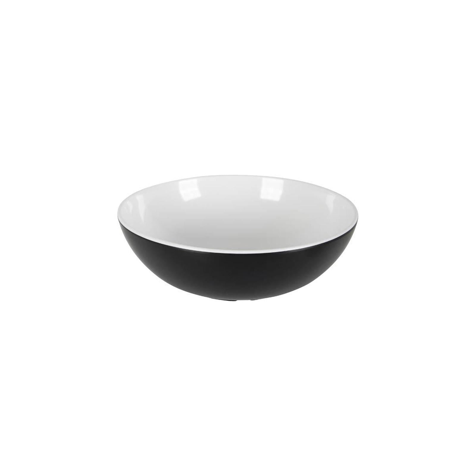 Gimex Solid Line Tableware Black & White 16 Pieces