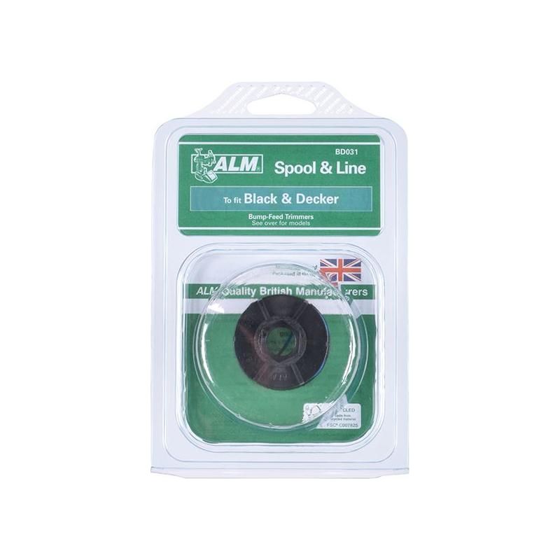 Alm Manufacturing BD031 Spool & Line to Fit Black & Decker Trimmers A6053