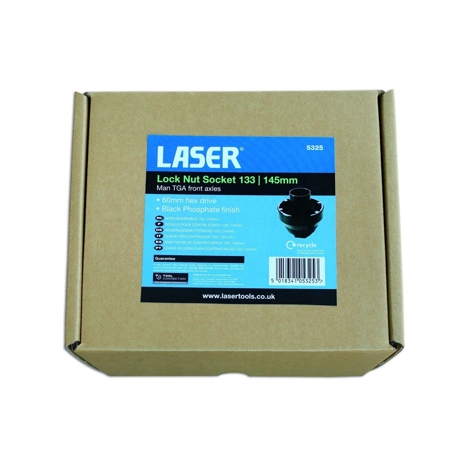 Laser Lock Nut Socket 133 - 145mm - for MAN 5325