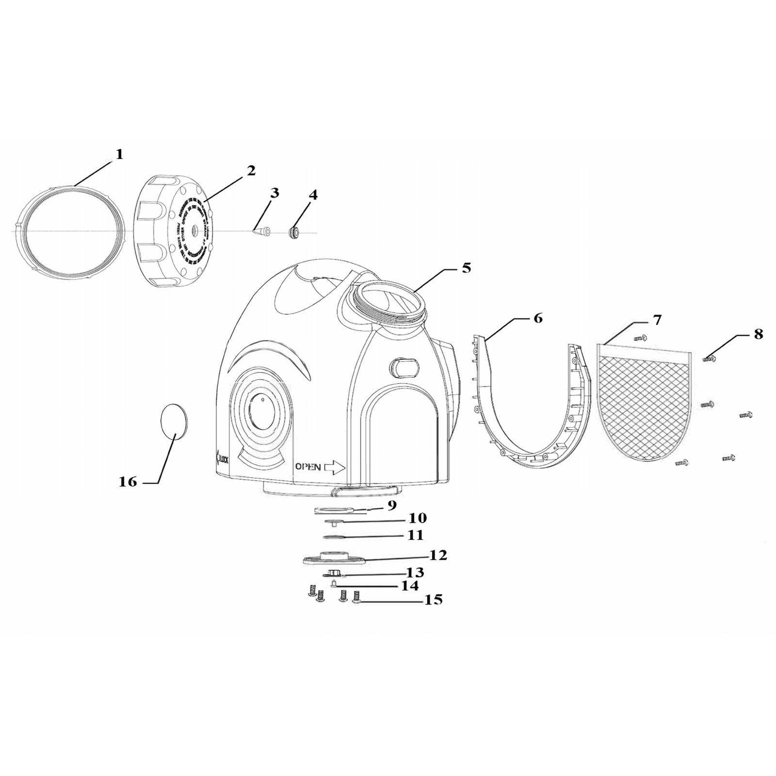 Sealey Case label PW1712.21