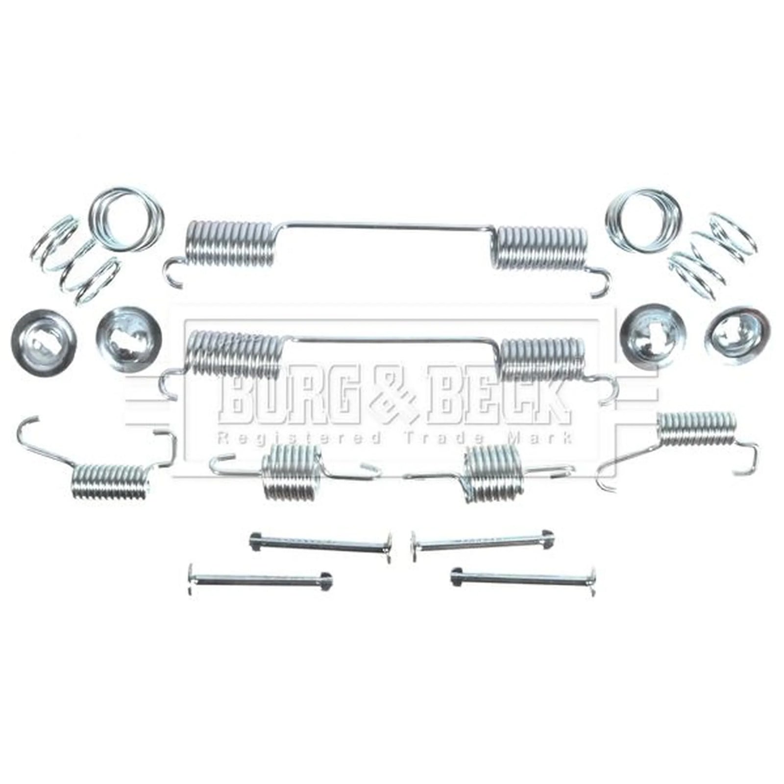 Borg & Beck Parking Brake Shoe Accessory Kit Rear BBK6199