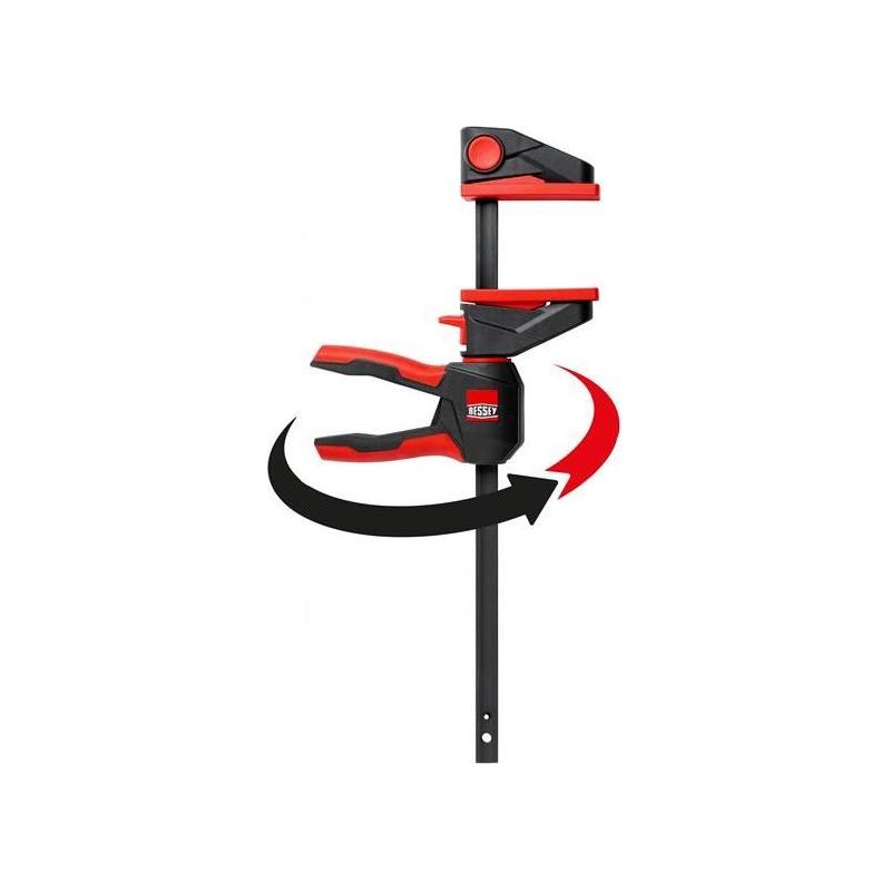 Bessey EZ360 One-Handed 360° Clamp 600mm