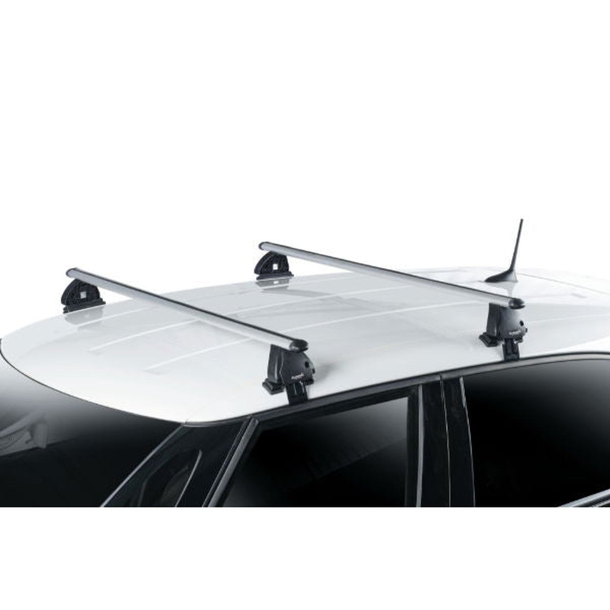 Summit Premium Aluminium Standard Roof Multi-Fit Roof Bars, Lockable, 1.30m, 2 Bar System