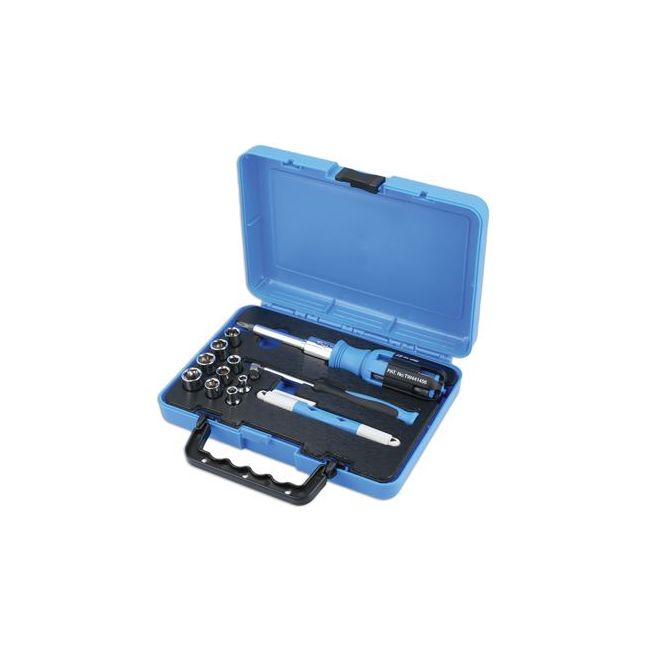Laser Ratchet Screwdriver Set 18pc 7921