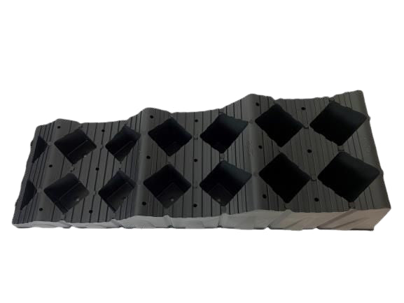 Milenco MGI Maxi T3 Level – Extra-Large 3-Step Caravan & Motorhome Levelling Ramps (High-Grip, 1500kg per Wheel)