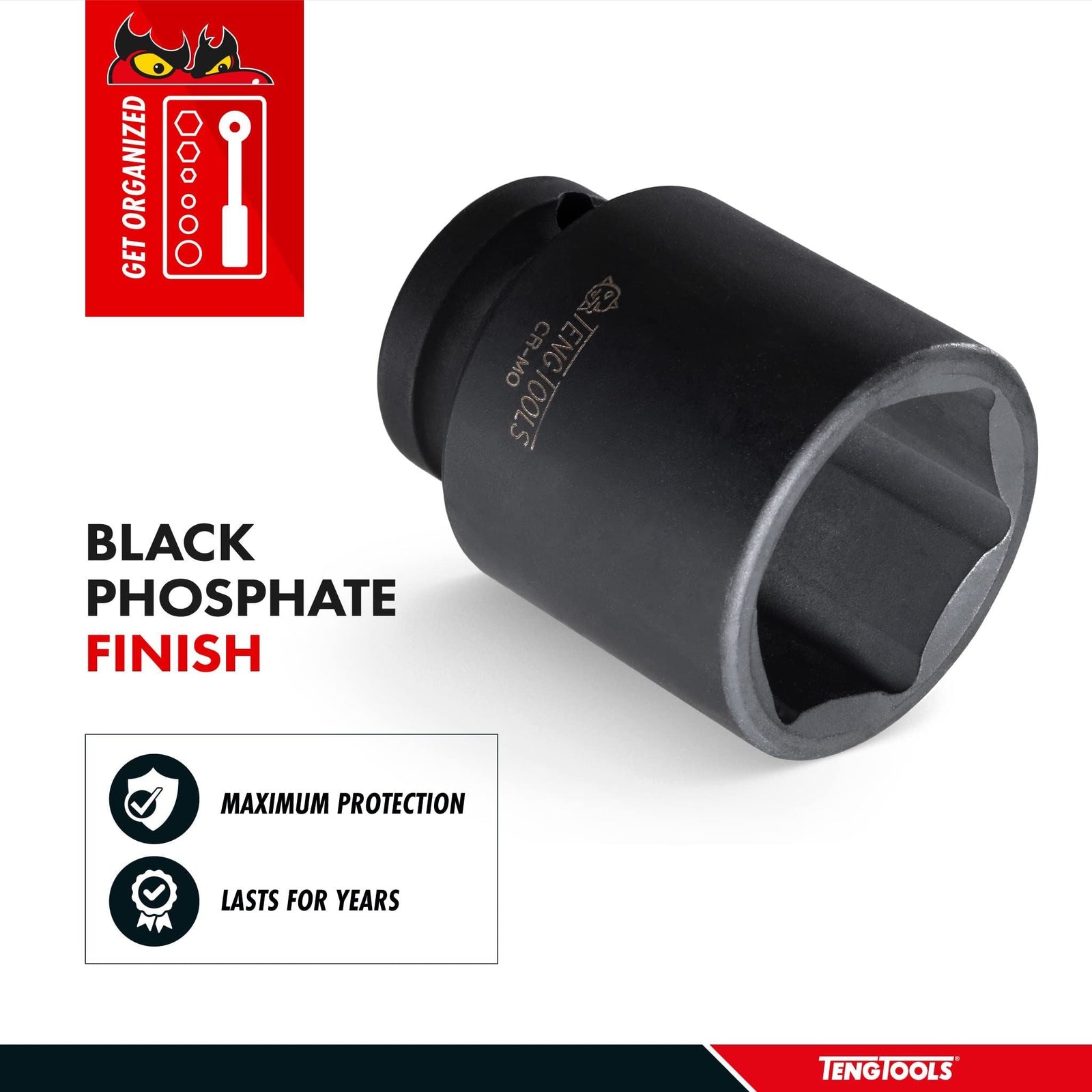Teng Tools 1/2" Impact Socket DIN AF 3/8"