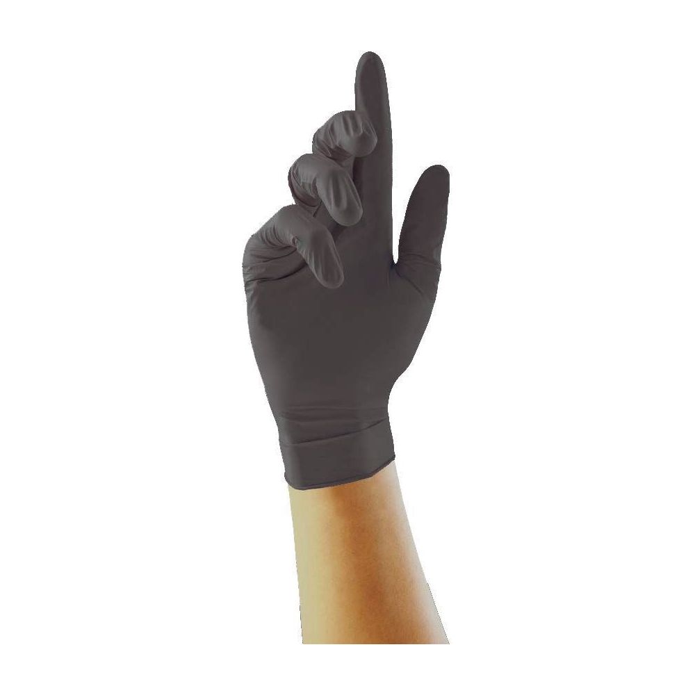 Nitrile Glove Black Medium