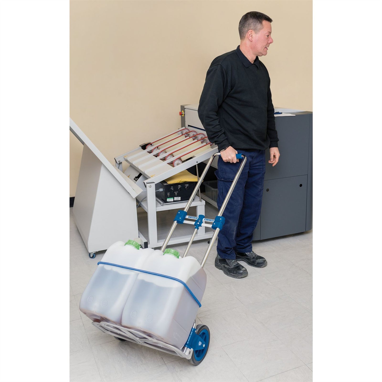 Draper Heavy Duty Fold Flat Sack Truck, 125kg 80805
