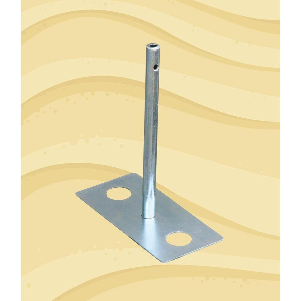 Bo-Camp Windbreak Peg with Plate 30cm 4 Pieces