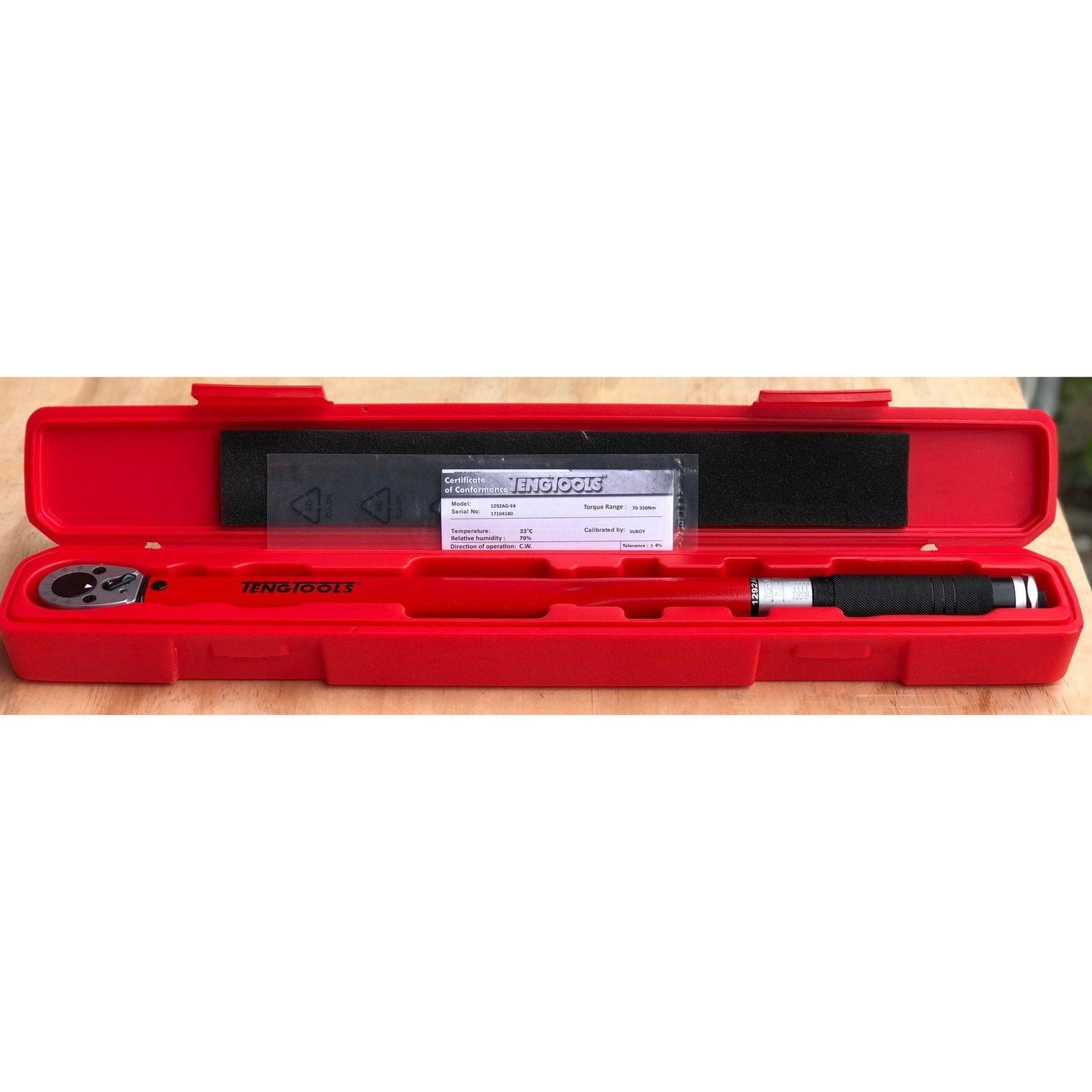 Teng Tools SSH04 Safety Harness Spring Hook/Rope Lock 1.45m