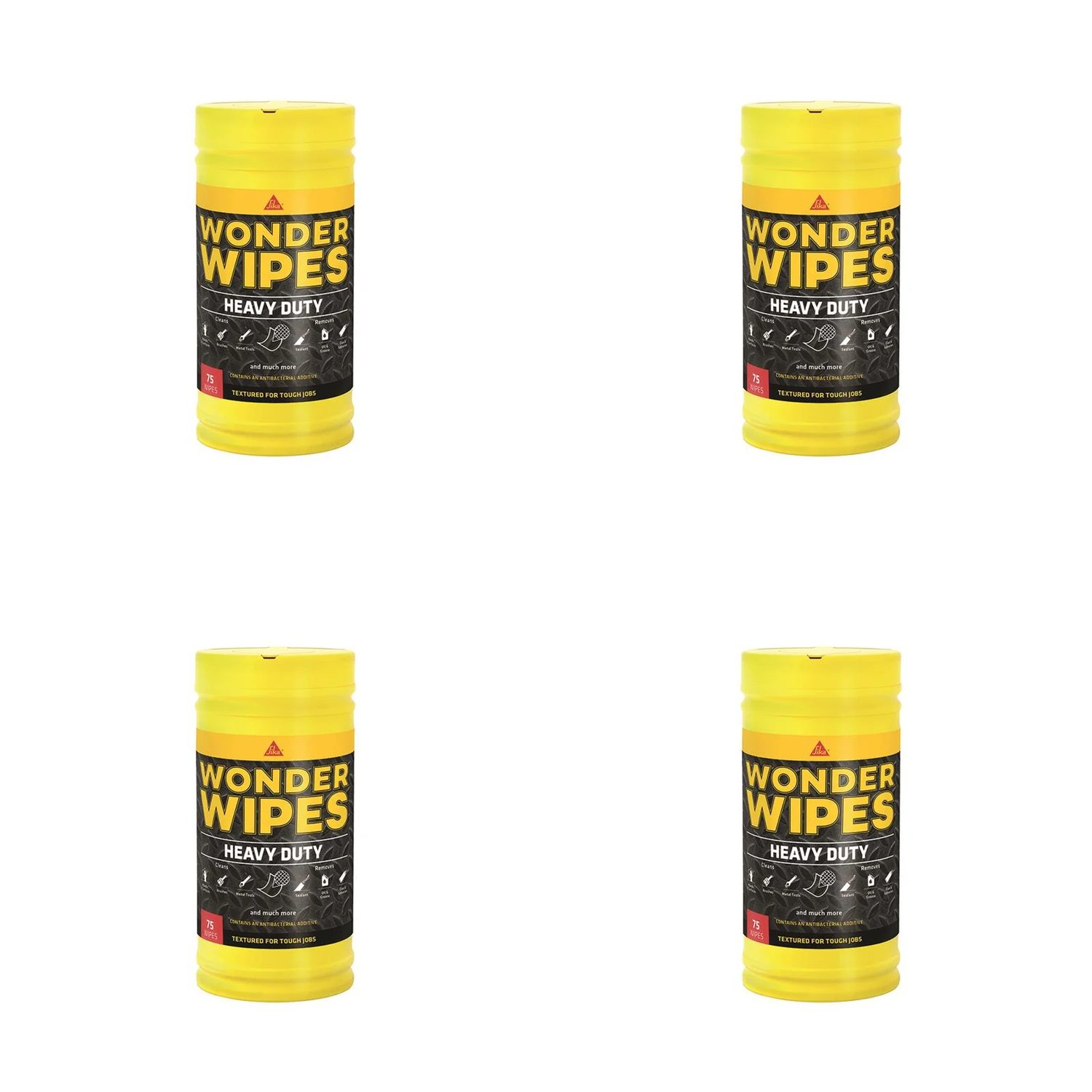 Everbuild Sika Heavy-Duty Wonder Wipes (Tub 75) - 467443