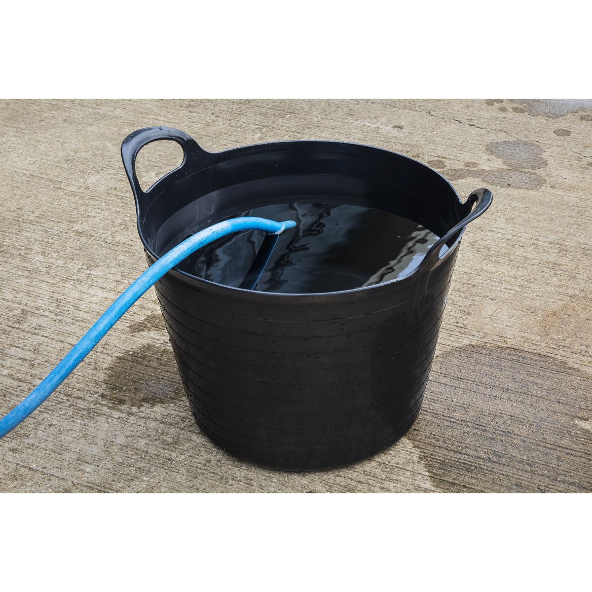 Sealey Heavy-Duty Flexi Tub 40L Black SFT40B