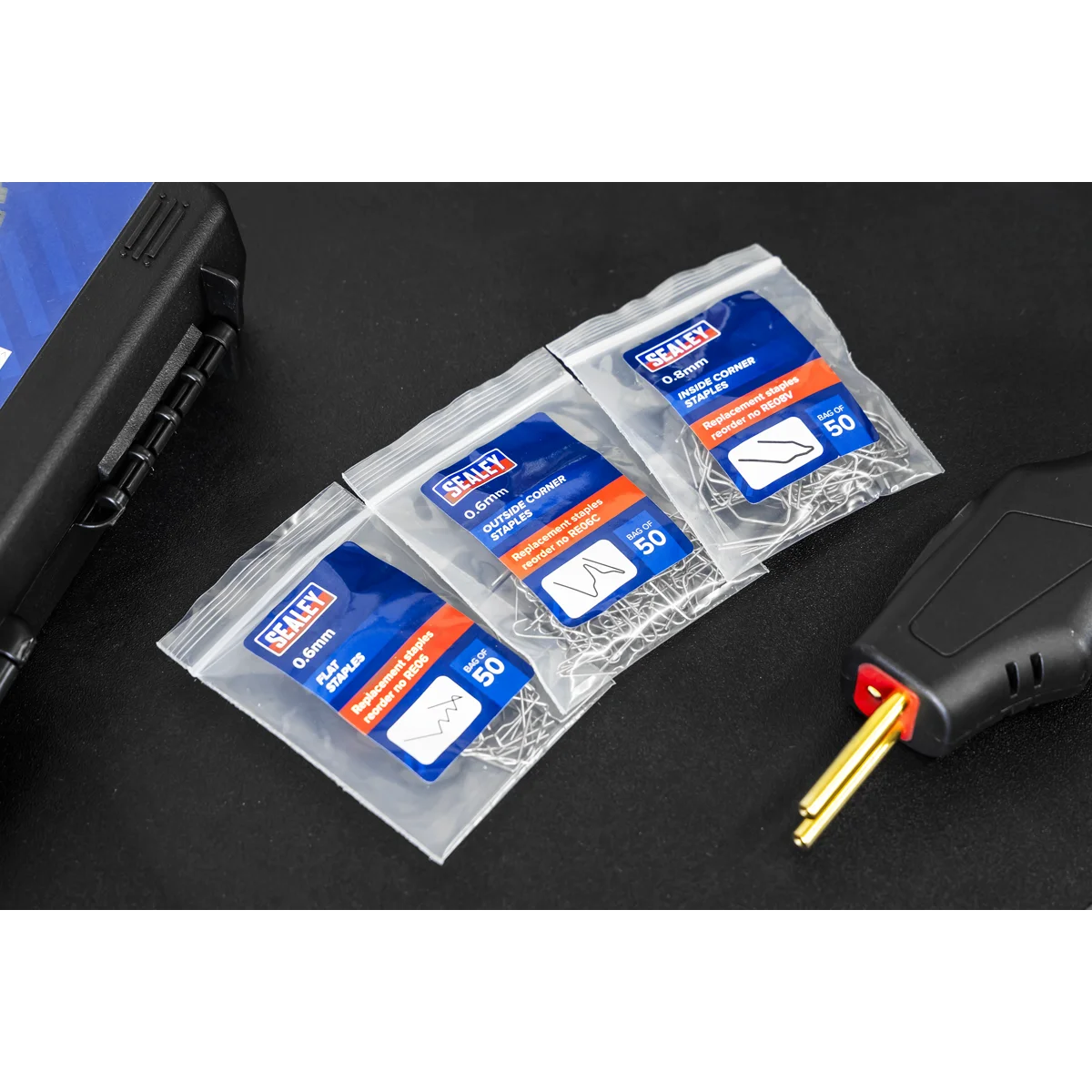 Sealey Rechargeable Hot Stapler SDL16 18W for Plastic Repairs