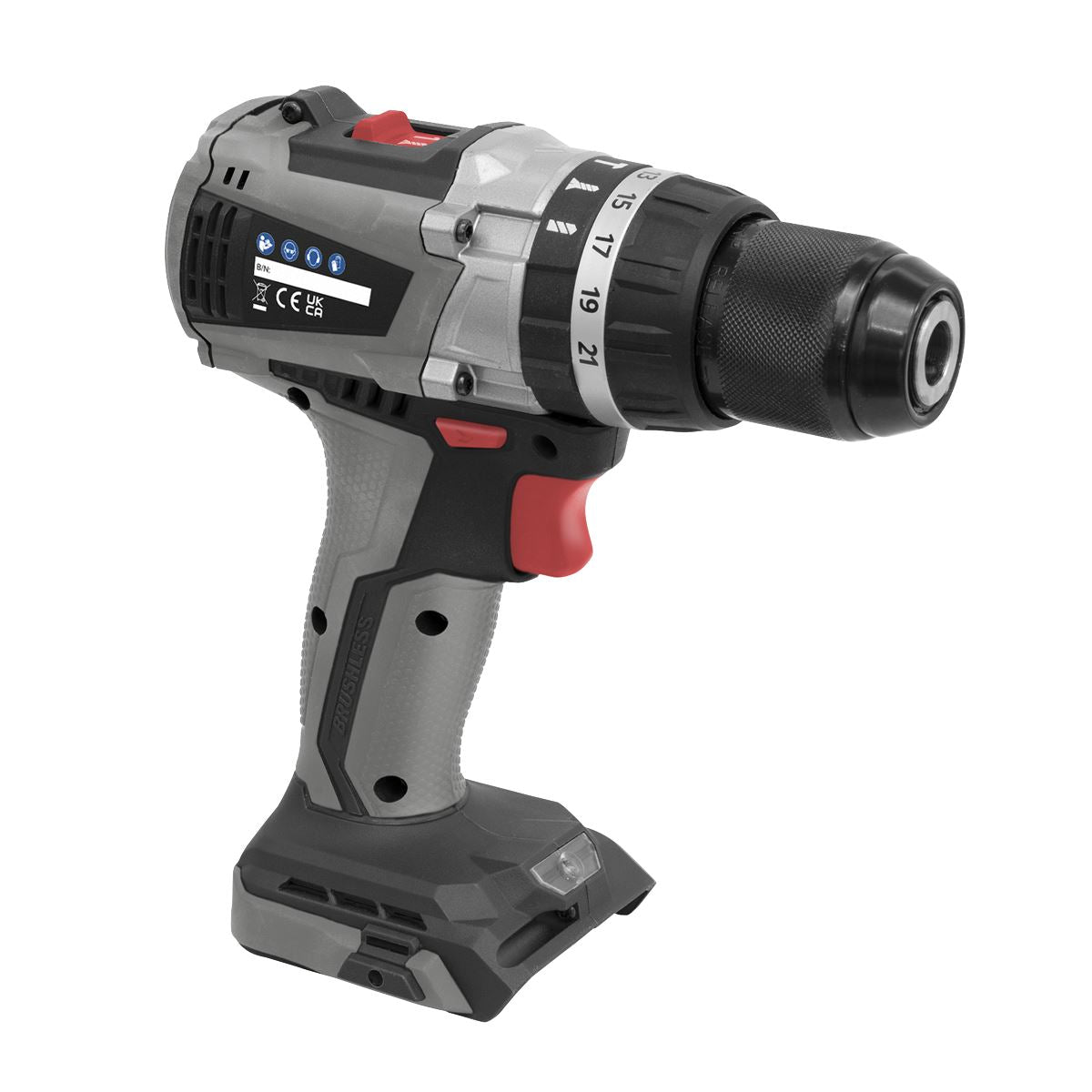 Sealey Brushless Combi Drill13mm 20V SV20 Series Body Only CP20VDDX