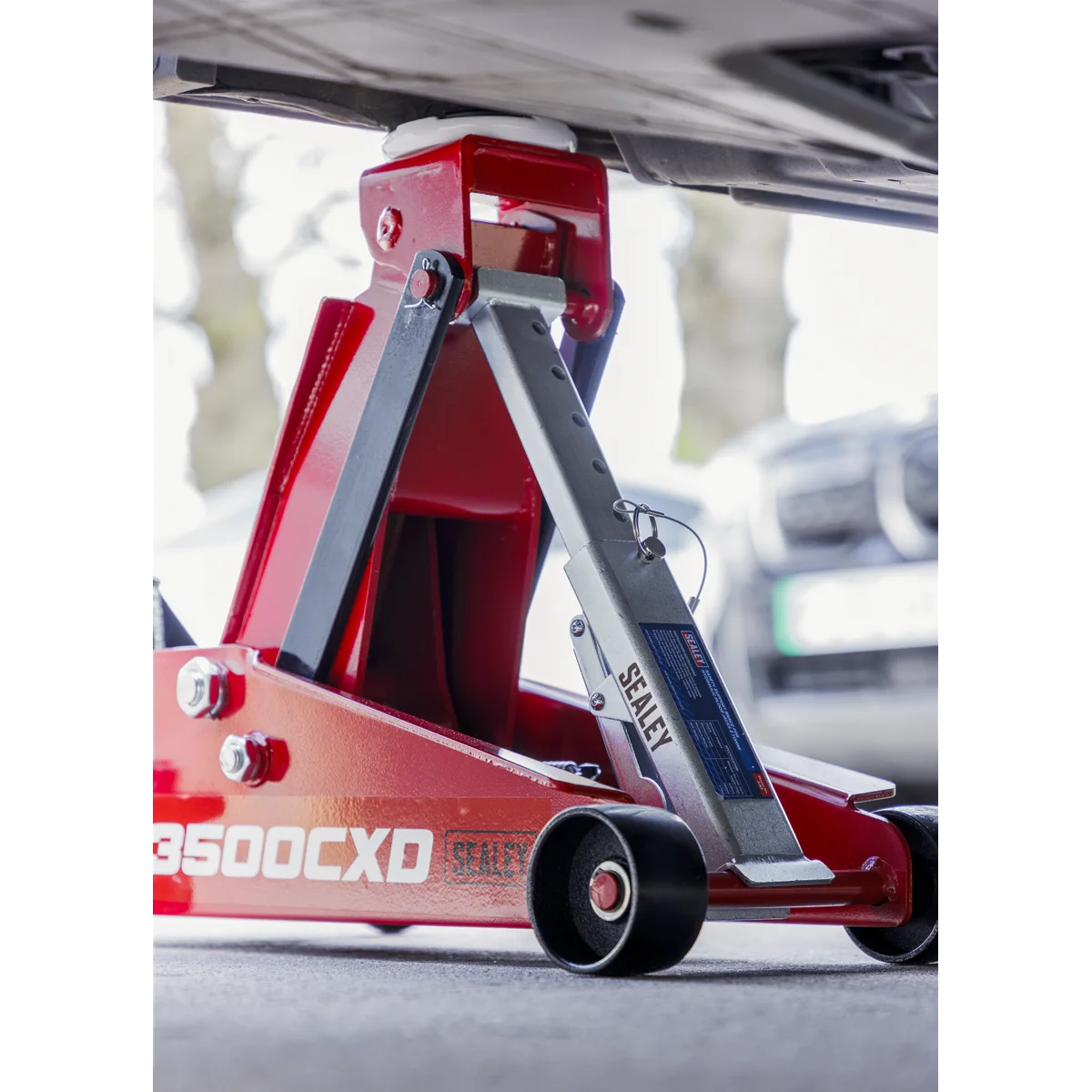 Sealey Safety Support Brace for Hydraulic Floor Jacks 3 Tonne