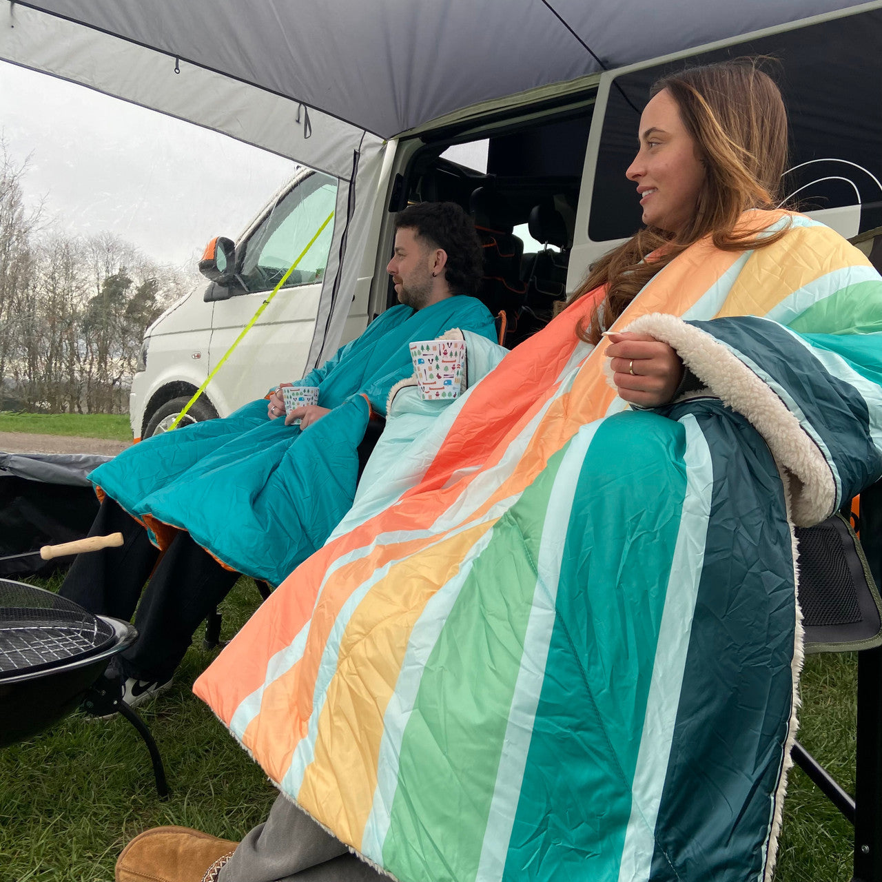 Olpro Blanco Outdoor Camping Blanket (Vivid Spruce)