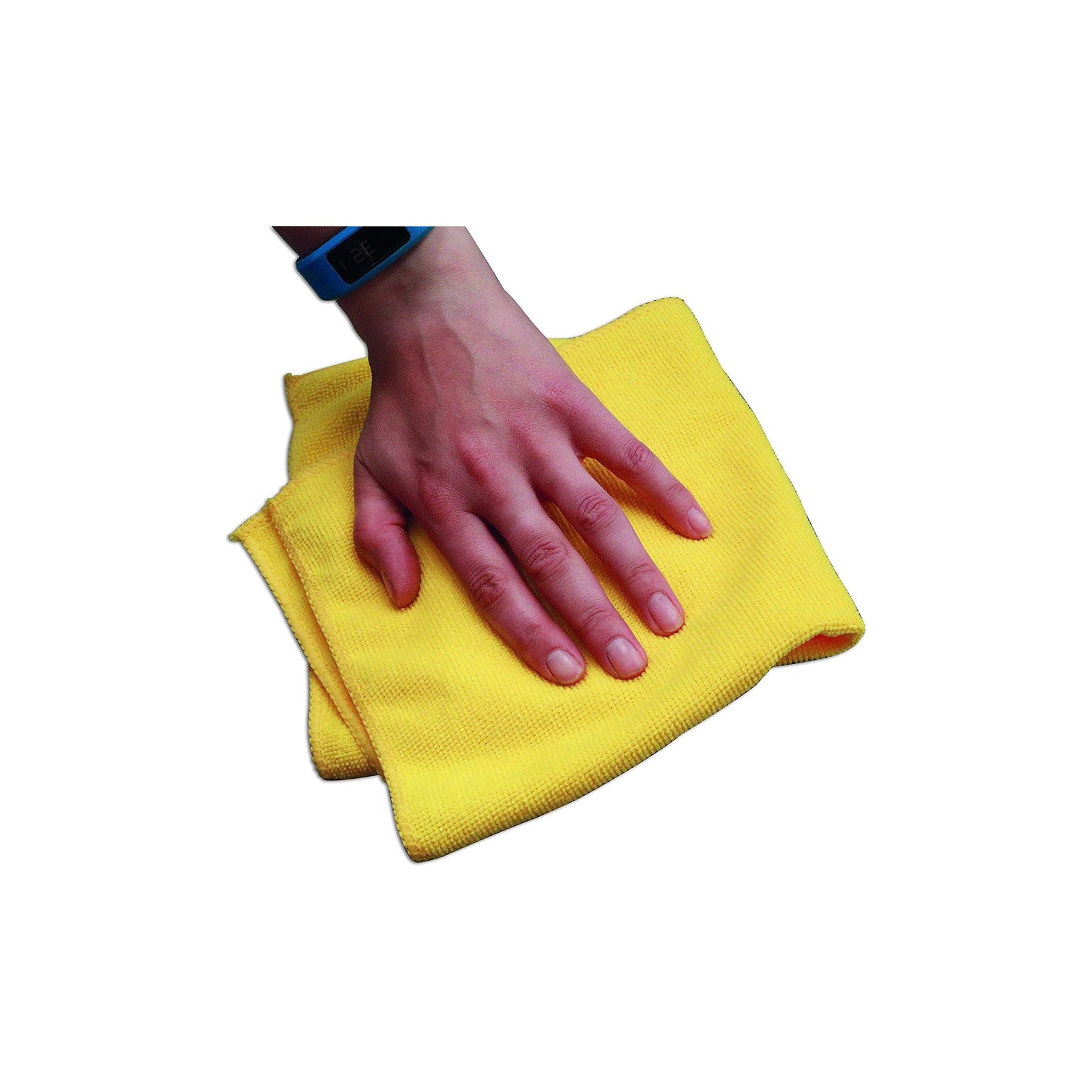 Connect Microfibre Yellow Cloths in Dispenser box 37310