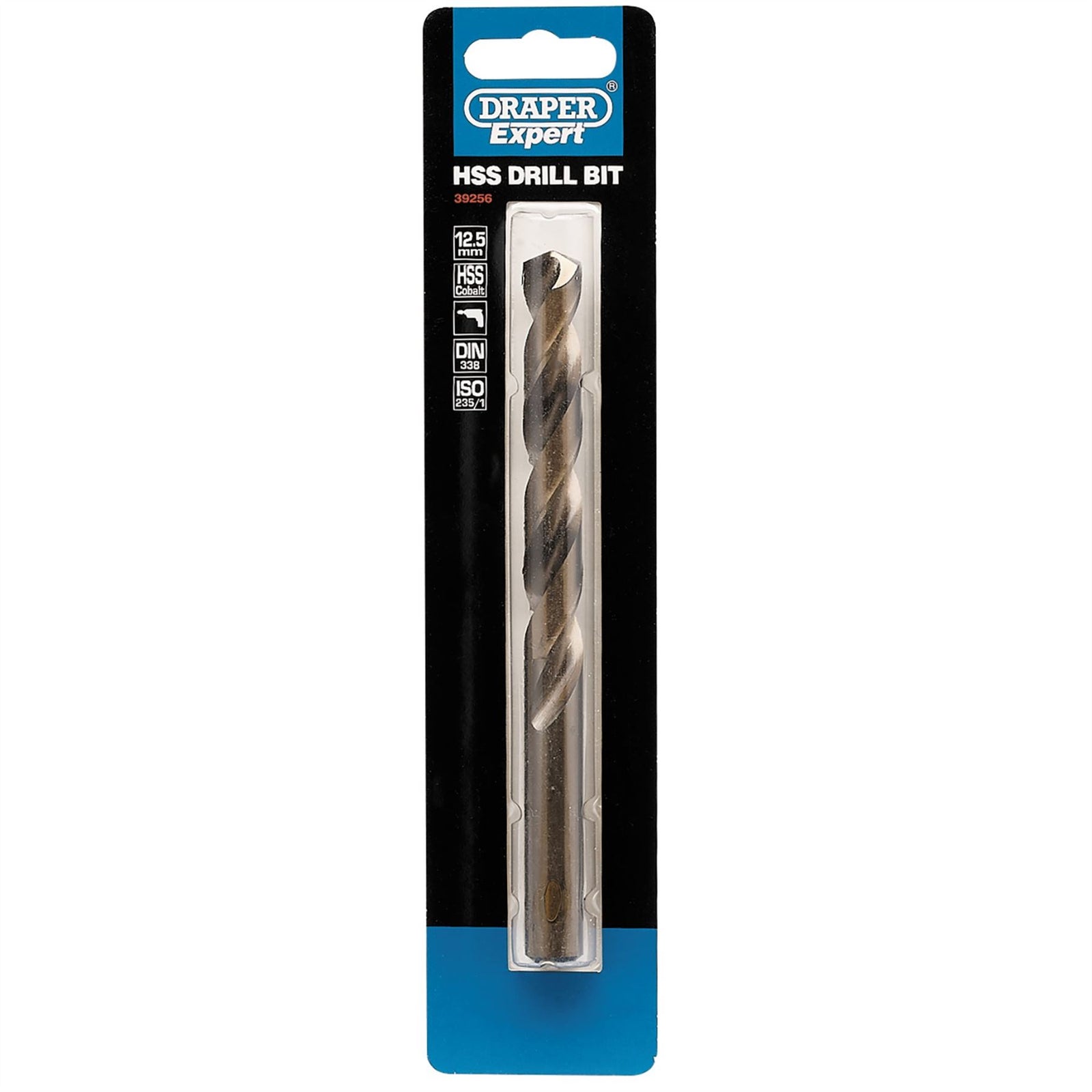 Draper HSS Cobalt Drill Bit, 12.5mm 39256