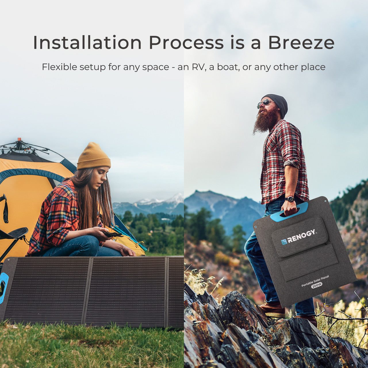 Renogy 200W Portable Solar Panel