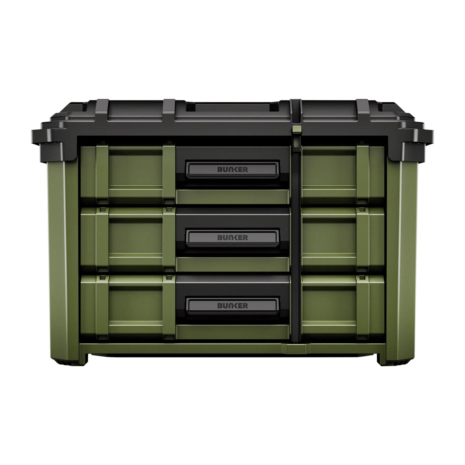 BUNKER Load-Up Stacking 3 Drawer Tool Box, 570mm - B600-3DTB
