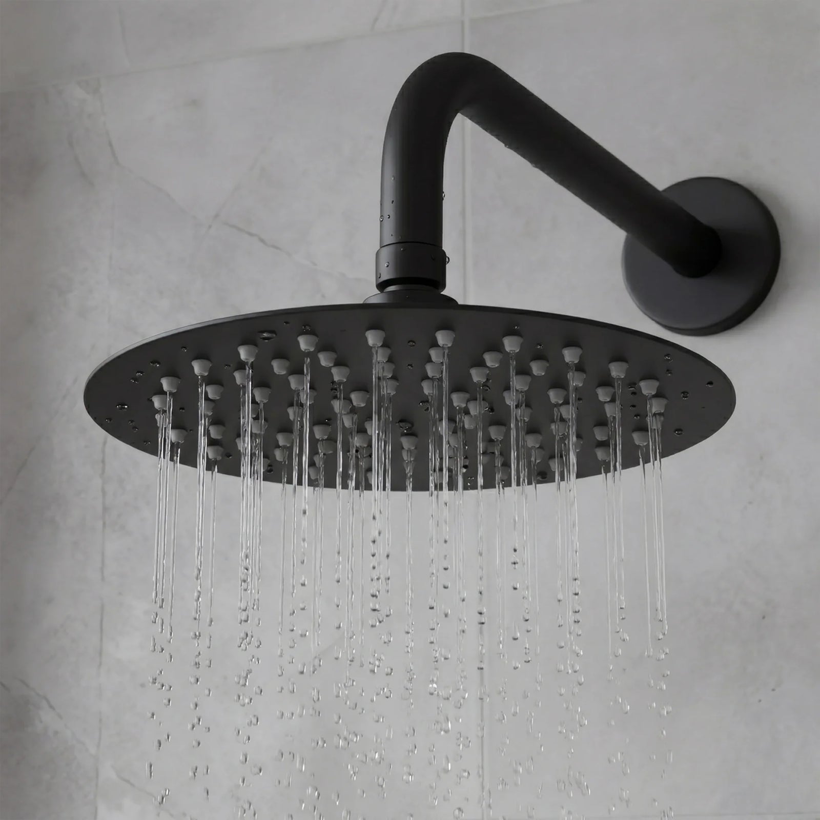 Baridi Concealed Thermostatic Shower Set DH319 20cm Round Head