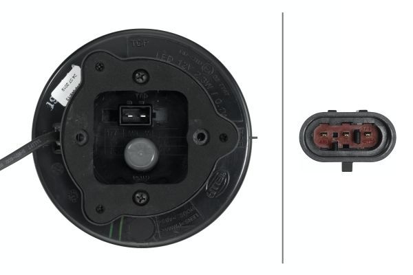 Hella Tail Light / Lamp 2SD 010 546-137