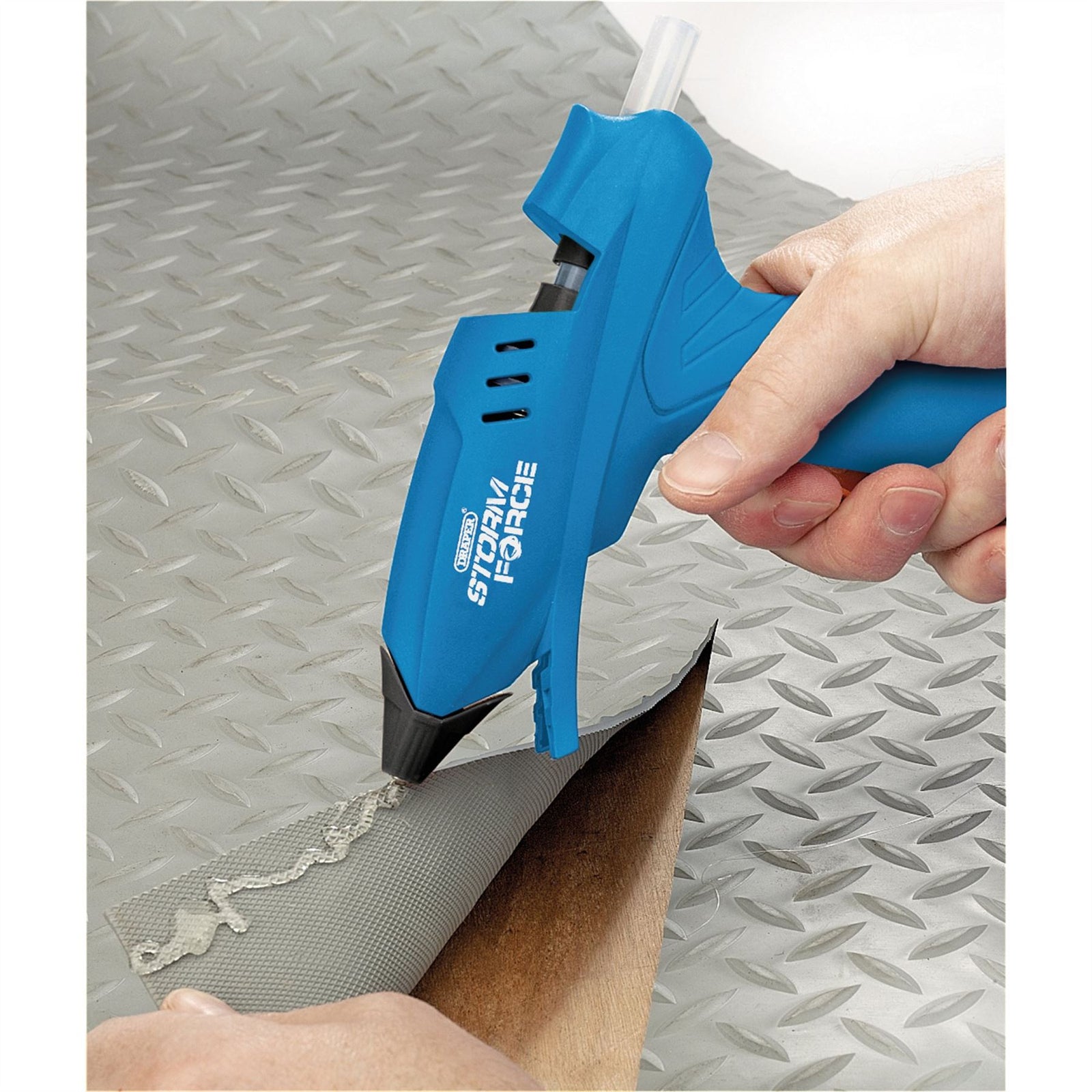 Draper Storm Force Glue Gun, 100W, 6 x Glue Sticks 83660