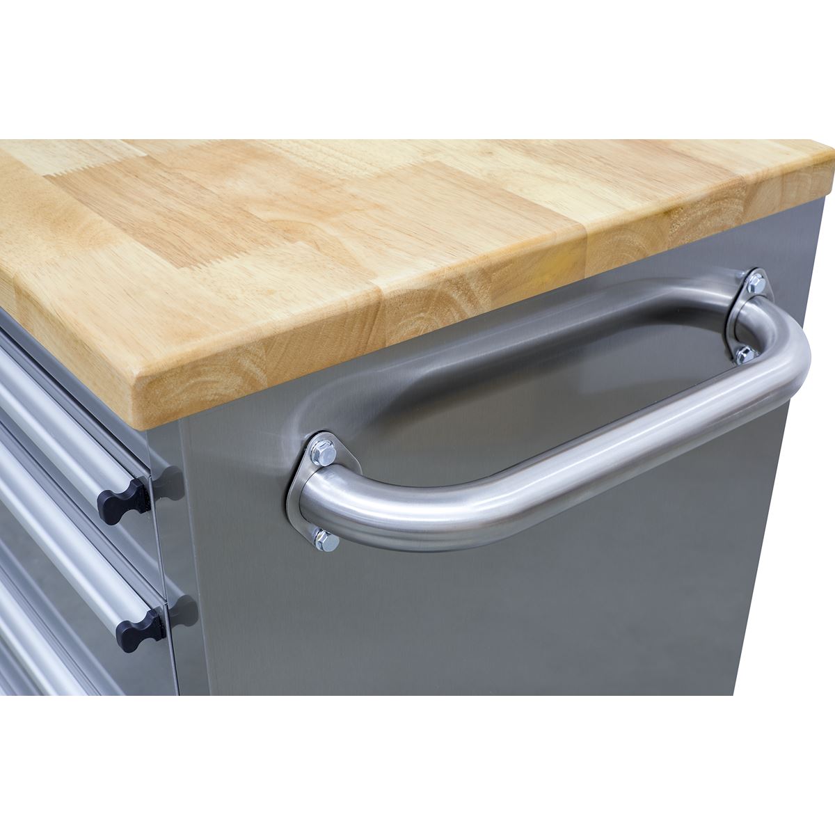 Sealey Mobile Stainless Steel Tool Cabinet 4 Drawer AP4804SS