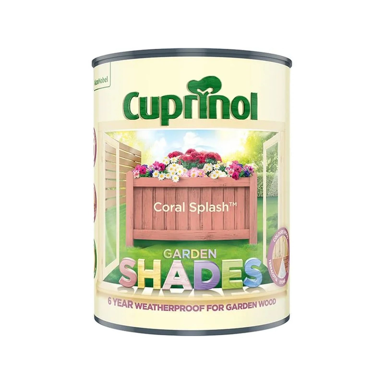 Cuprinol Garden Shades Coral Splash 1L - 5839346