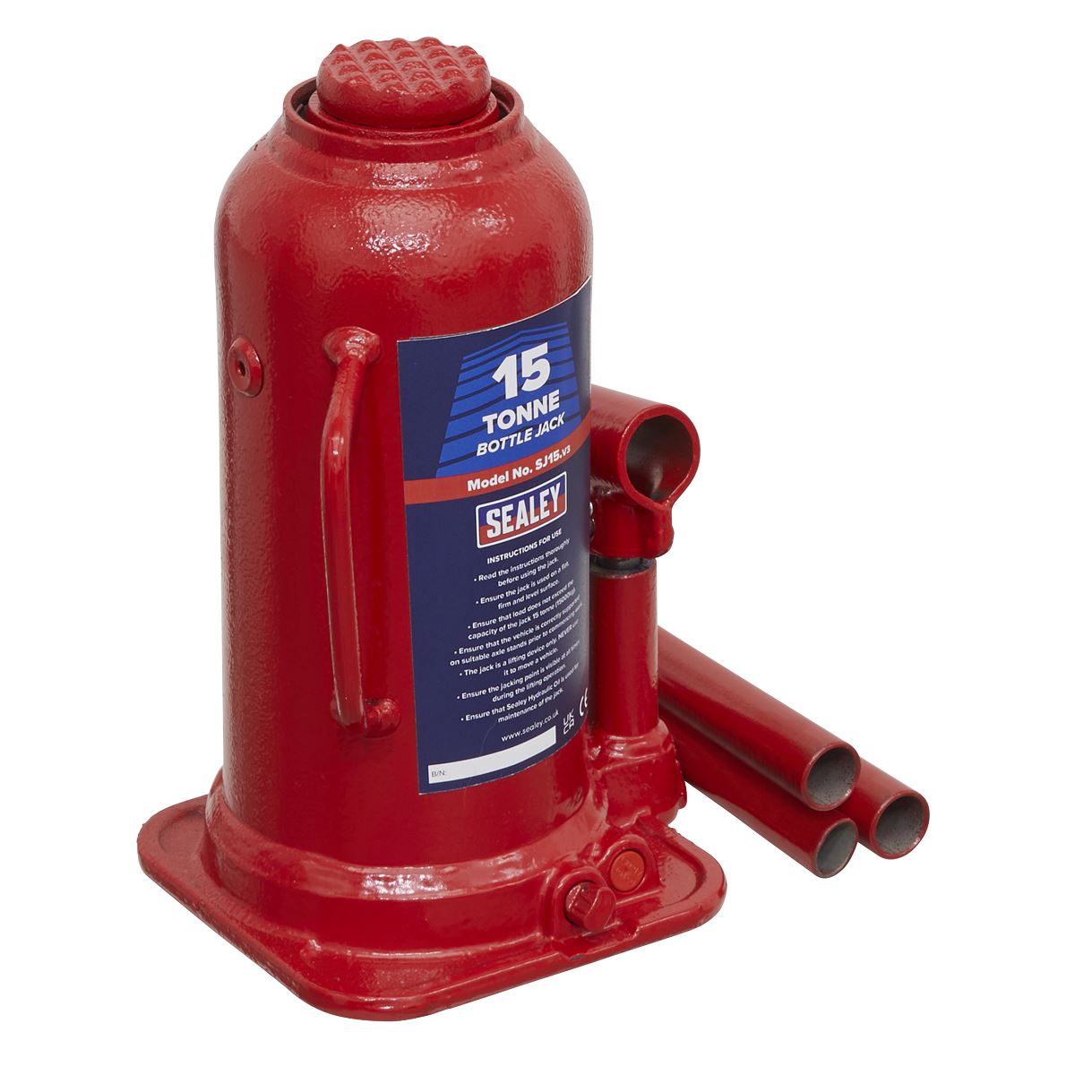 Sealey Bottle Jack 15 Tonne SJ15